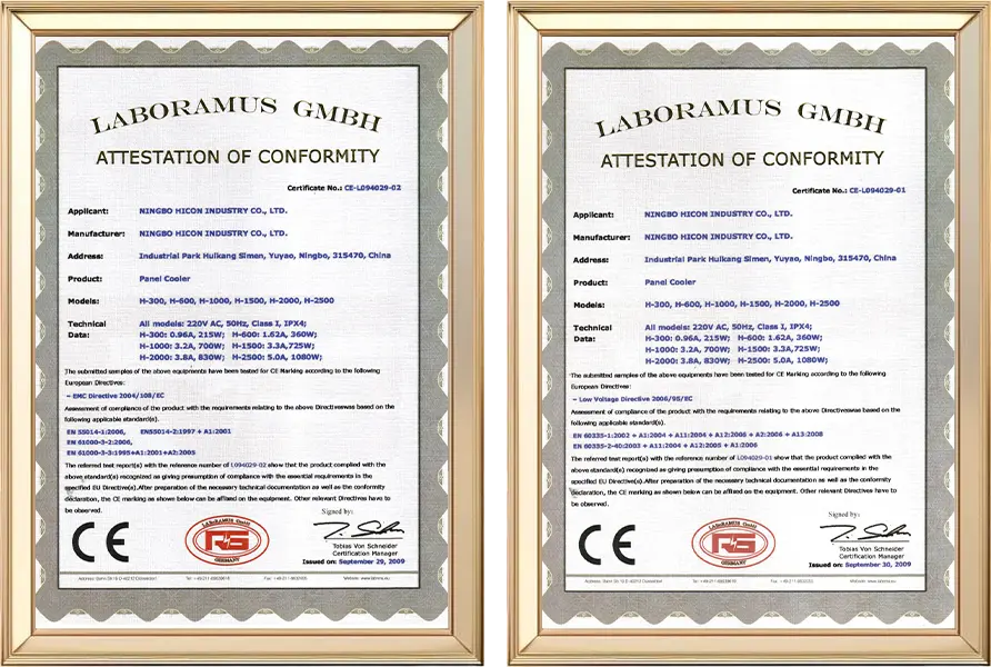 Certification