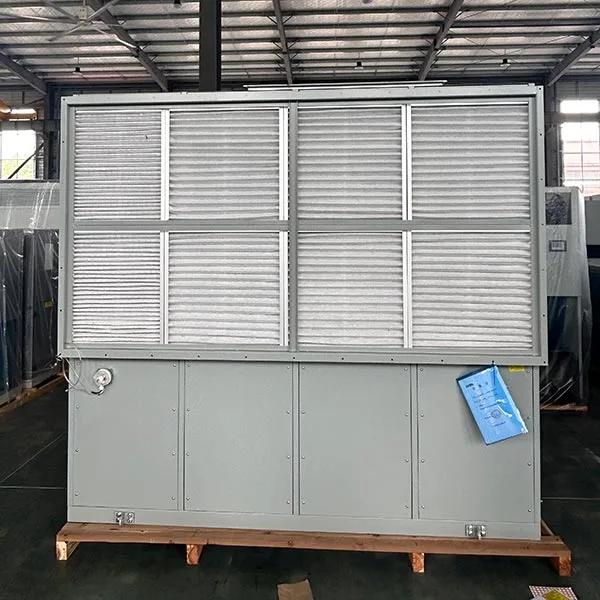 Back air return, top air supply type