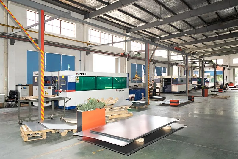 Sheet metal processing equipment