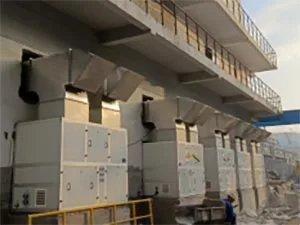 Petrochemical compressor cooling
