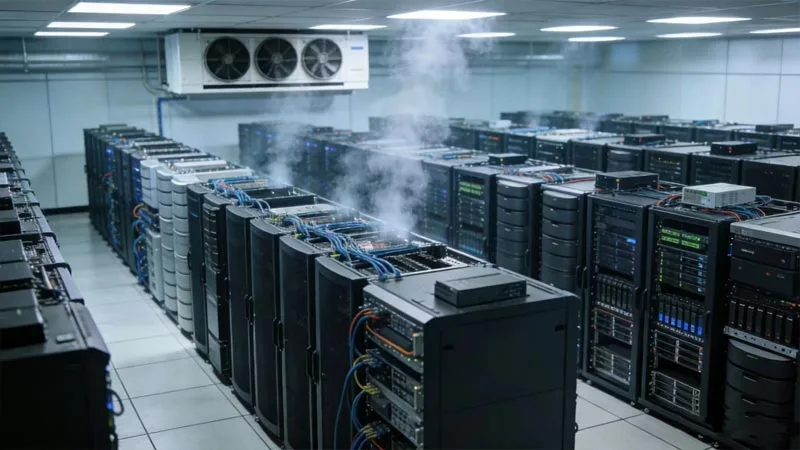 Power distribution roomcontrol room