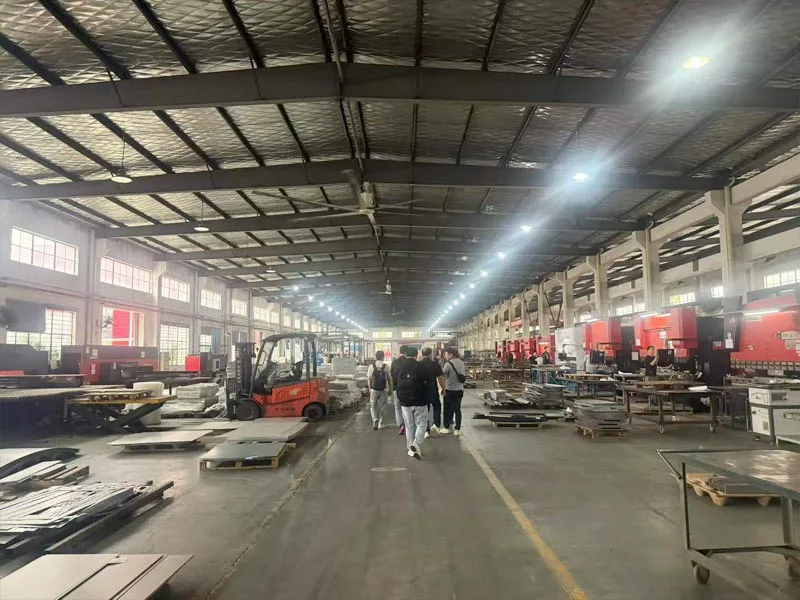Photos of the client's on-site visit