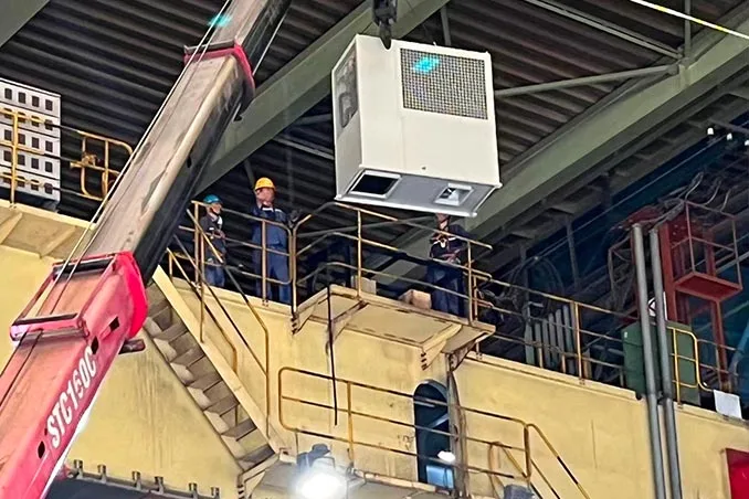 Cabin Air Conditioner Project for a Steel Plant in Vietnam